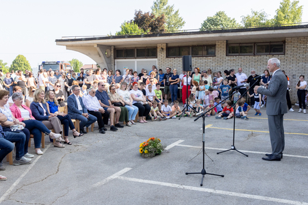 ODPRTJE PRENOVLJENE TELOVADNICE V KOŠANI 10.6.2025 - Valter Leban-9106